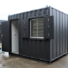 10ft Portable Office Shipping Container – Insulated Mobile Office & Workshop