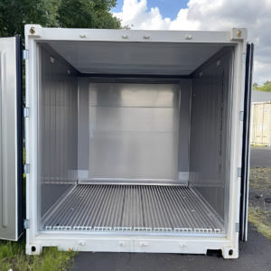 10ft Refrigerated Shipping Container – Portable Cold Storage Reefer Container (-25°C to +25°C)