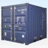 10ft x 8ft One-Trip Blue Shipping Container – Premium Steel Storage Container for Sale