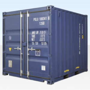 10ft x 8ft One-Trip Blue Shipping Container – Premium Steel Storage Container for Sale