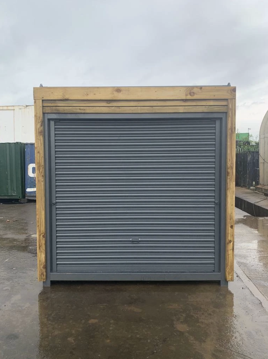 10ft x 8ft Roller Shutter Shipping Container – Compact, Secure & Easy-Access Steel Storage - Image 3