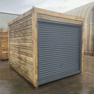 10ft x 8ft Roller Shutter Shipping Container – Compact, Secure & Easy-Access Steel Storage