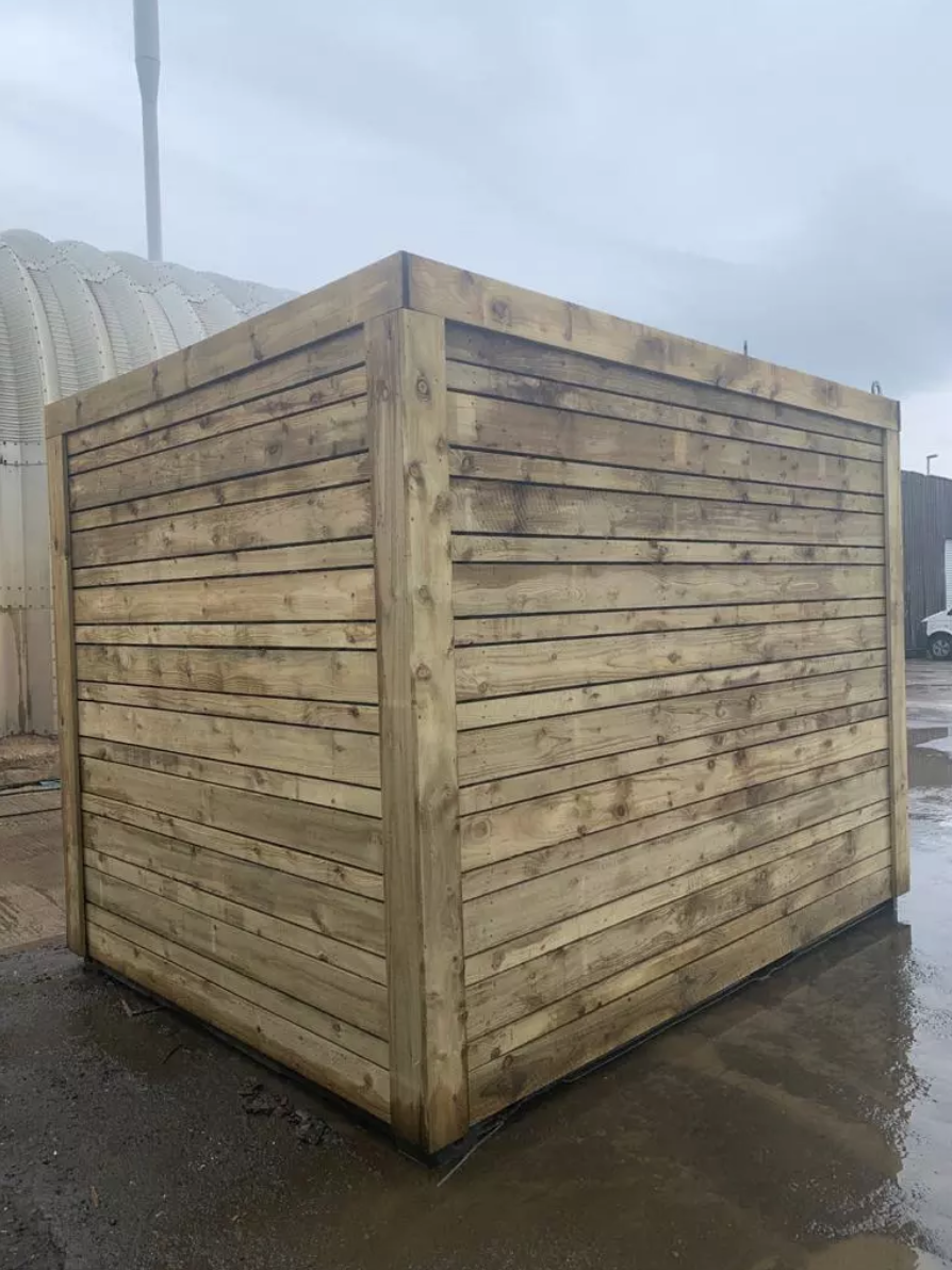 10ft x 8ft Roller Shutter Shipping Container – Compact, Secure & Easy-Access Steel Storage