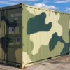 20ft Camouflage One Trip Shipping Container – New Military-Style Steel Storage Container