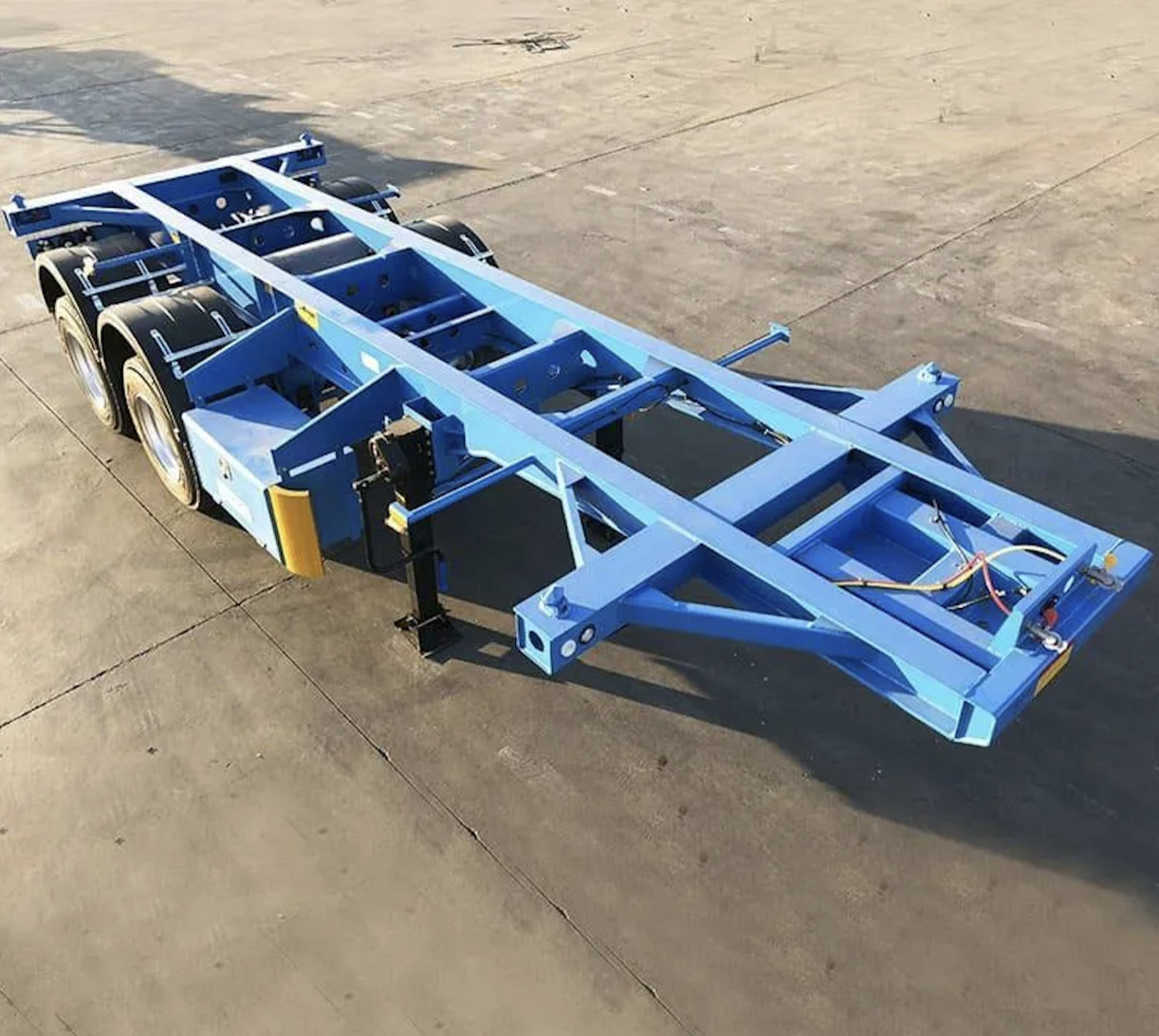 20ft Container Chassis Trailer for Sale – Heavy-Duty Hauler