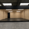 20ft Converted Shipping Container Workshop – Insulated with Electric Roller Shutter & Personnel Door