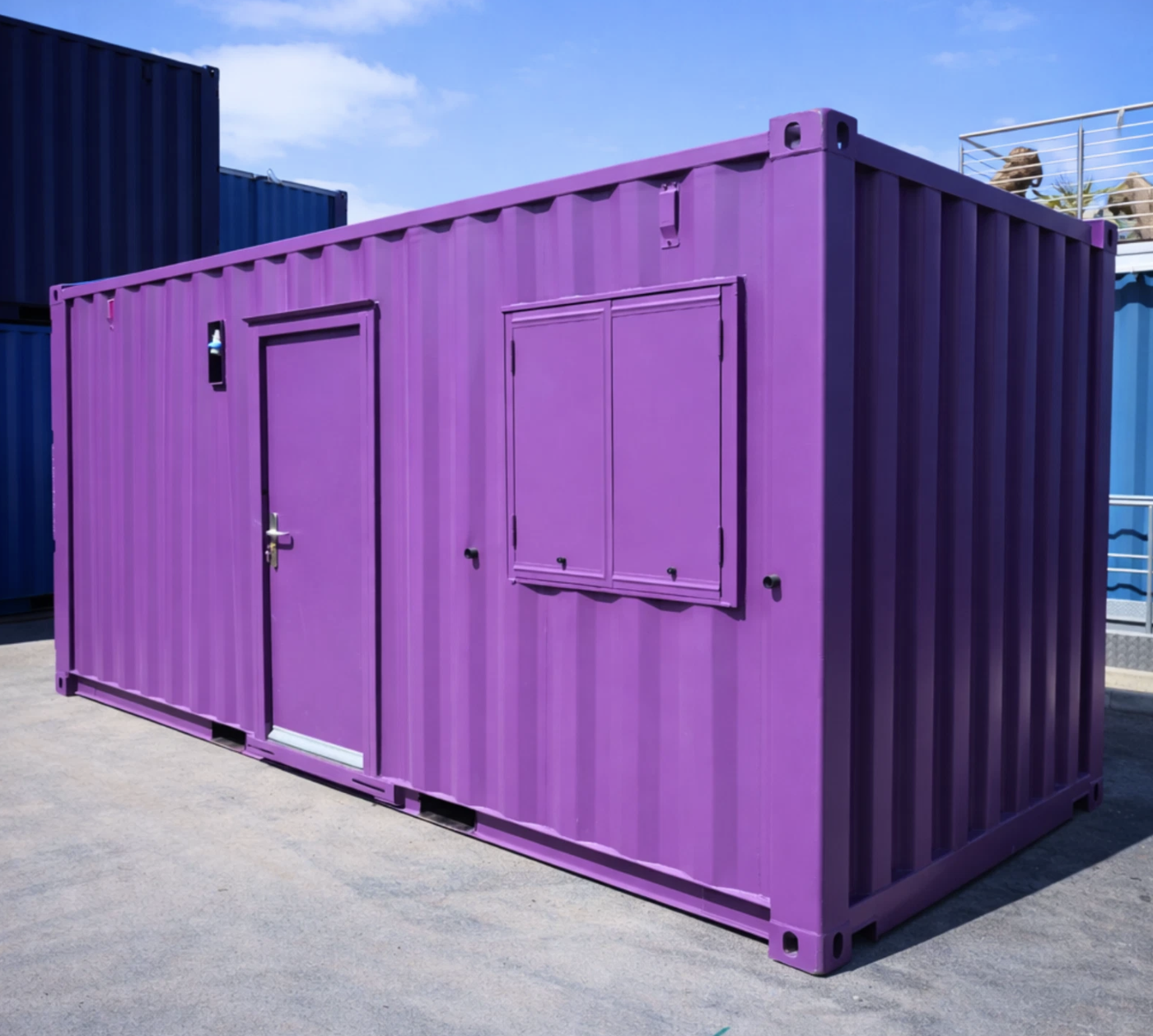 20ft Portable Office Container – Modular Site Office Cabin & Portable Workspace