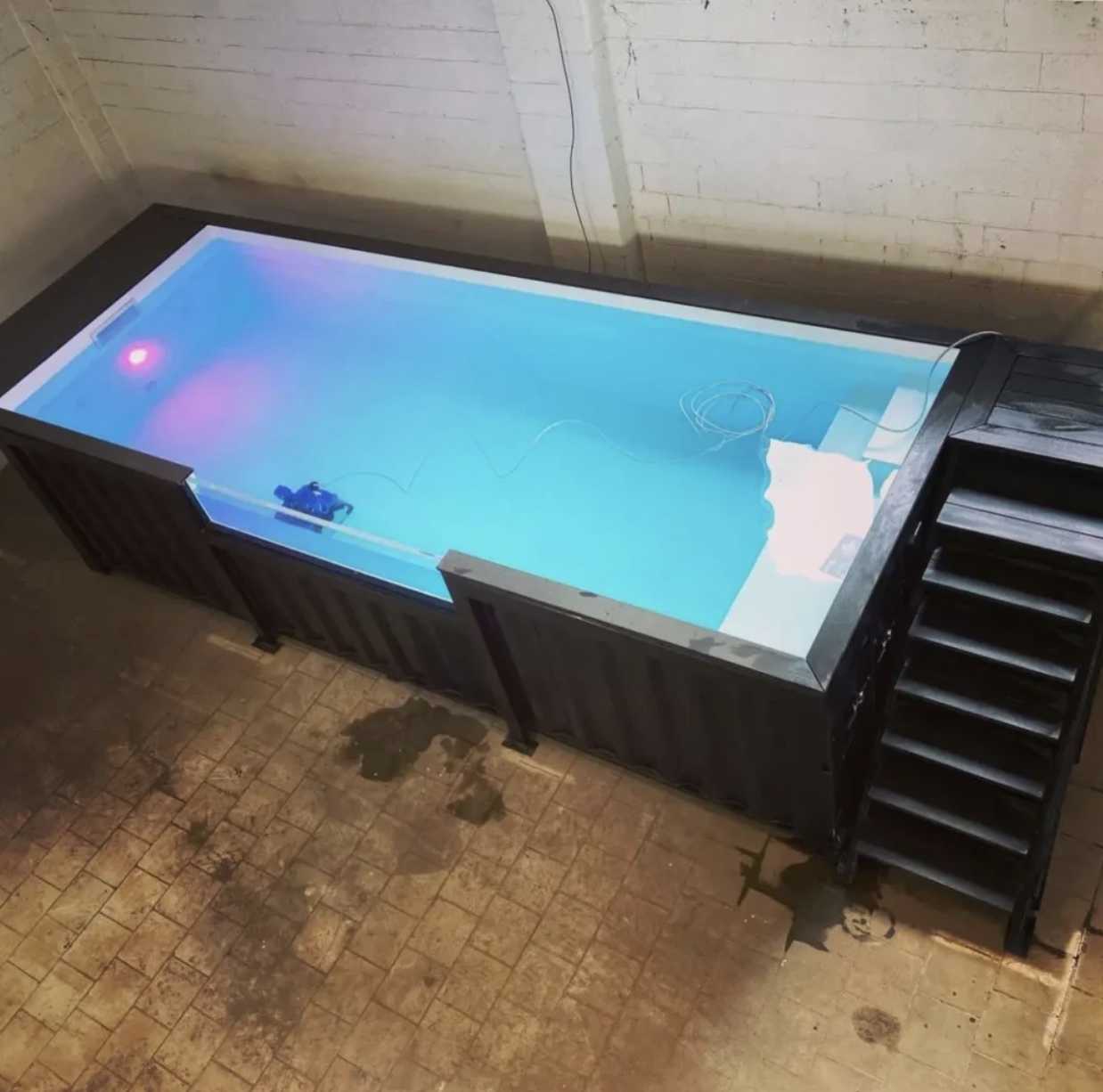 20ft Shipping Container Swimming Pool – Modular Above-Ground Steel Pool with Integrated Filtration - Image 7