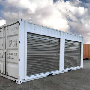 20ft Shipping Container with Double Roll-Up Doors – Secure Steel Storage & Cargo Container