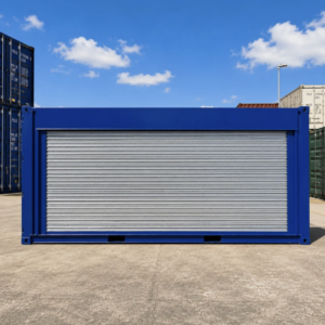 20ft Side Roller Door Shipping Container – Secure Self Storage Unit with Heavy-Duty Roller Shutter