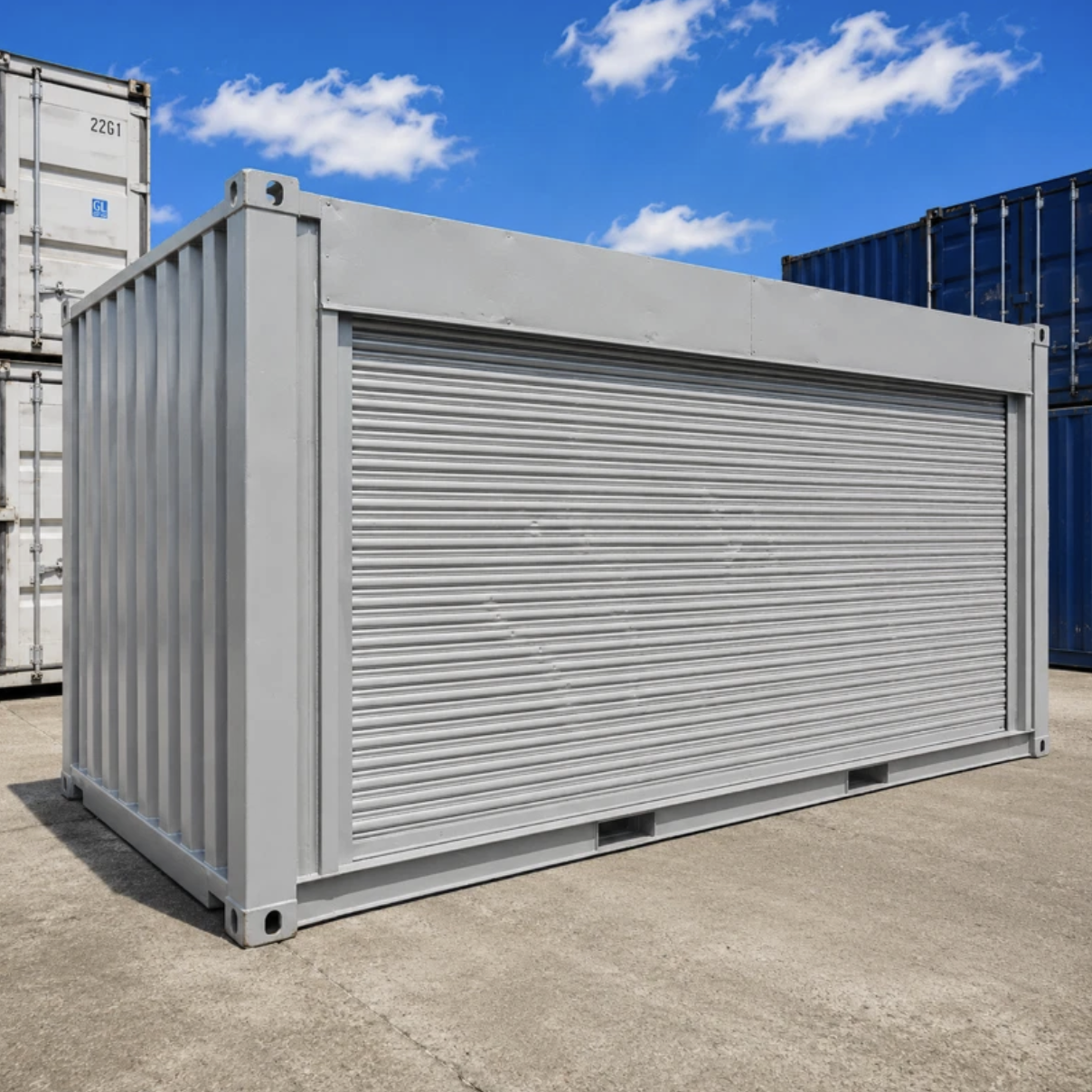 20ft Side Roller Door Shipping Container – Secure Self Storage Unit with Heavy-Duty Roller Shutter - Image 5