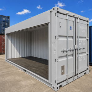20ft Side Roller Door Shipping Container – Secure Self Storage Unit with Heavy-Duty Roller Shutter