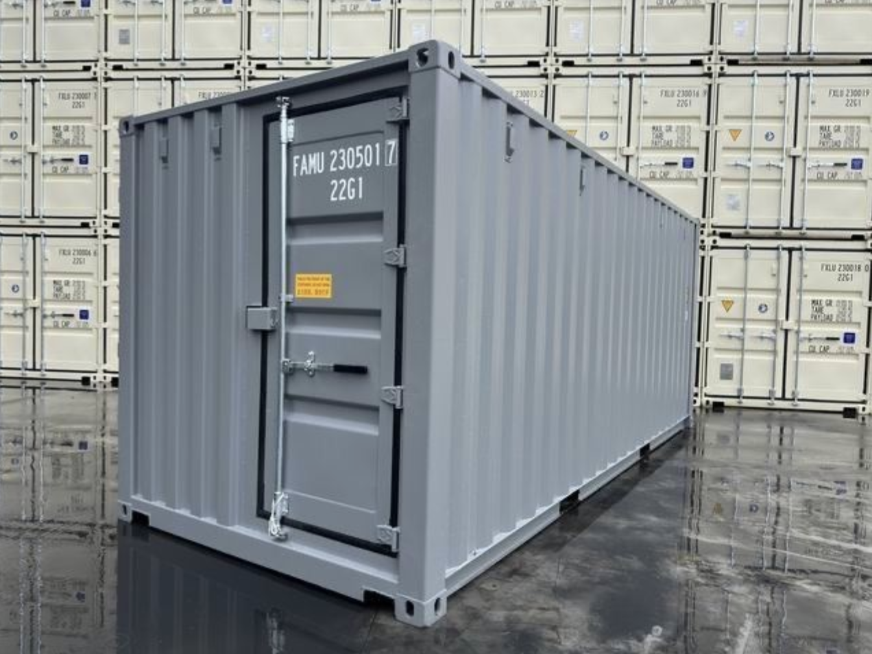 20ft Tri-Door Shipping Container – Multi-Access Steel Storage Container for Commercial & Industrial Use