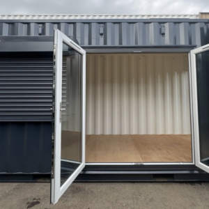 20ft x 8ft Custom Shipping Container Conversion – Portable Building & Modular Space