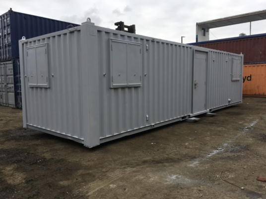 32ft x 10ft Office Shipping Container – Portable Modular Office for Commercial & Job Site Use