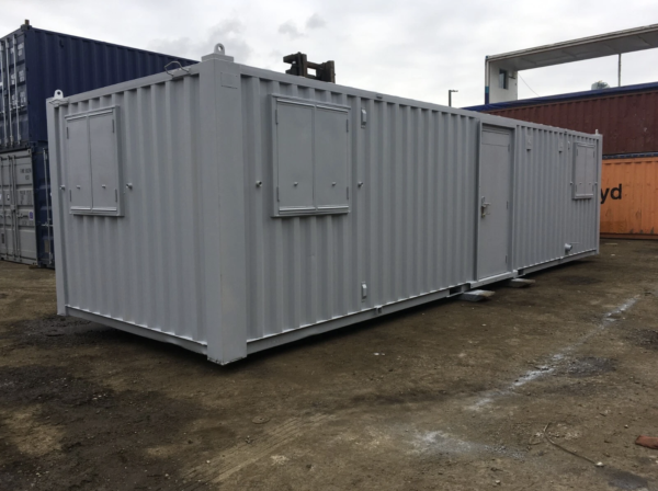 32ft x 10ft Office Shipping Container – Portable Modular Office for Commercial & Job Site Use