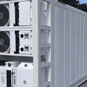 40ft Deep Freezer Shipping Container with Generator – Ultra-Low Temperature Cold Storage (-76°F to 30°F, 460V/230V 3-Phase)