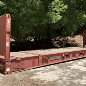 40ft Flat Rack Shipping Container | Heavy-Duty ISO Flat Rack Container