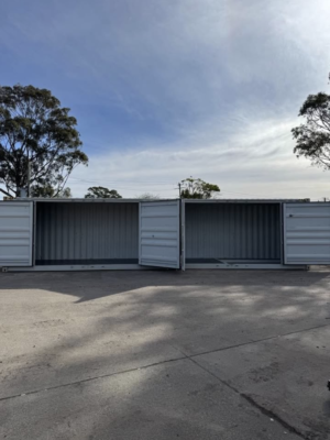 40ft High Cube Shipping Container with Double Side Opening Doors