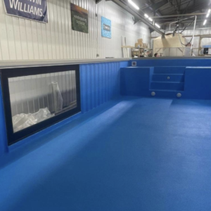 40ft Shipping Container Pool – Modular Steel Swimming Pool with Integrated Filtration System