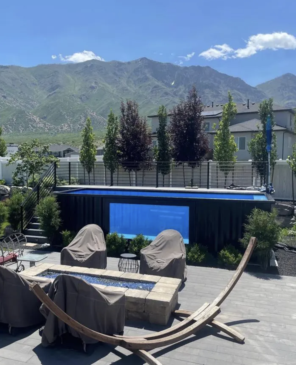 40ft Shipping Container Pool – Modular Steel Swimming Pool with Integrated Filtration System - Image 6