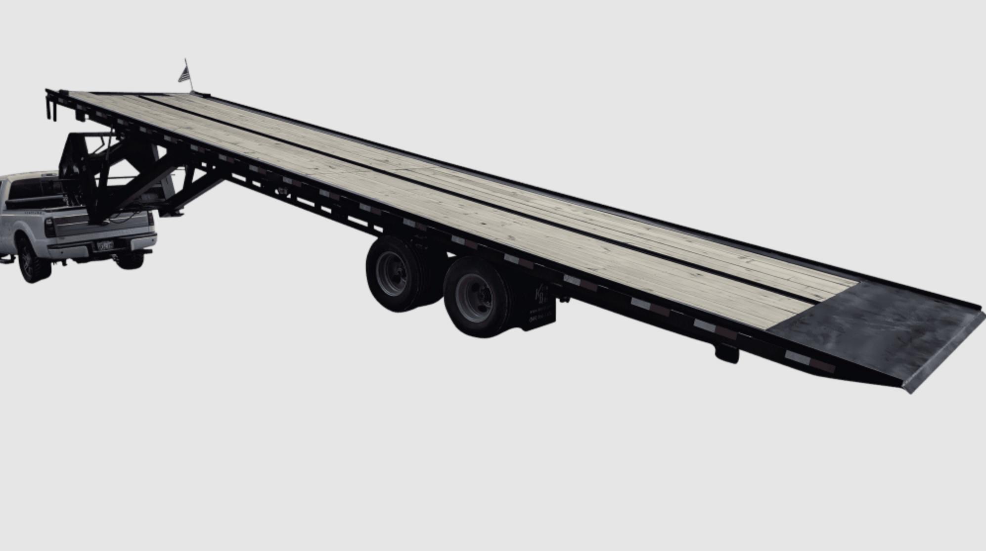 40ft Tilt Bed Trailer v2 – Heavy-Duty Equipment & Vehicle Transport Solution - Image 5