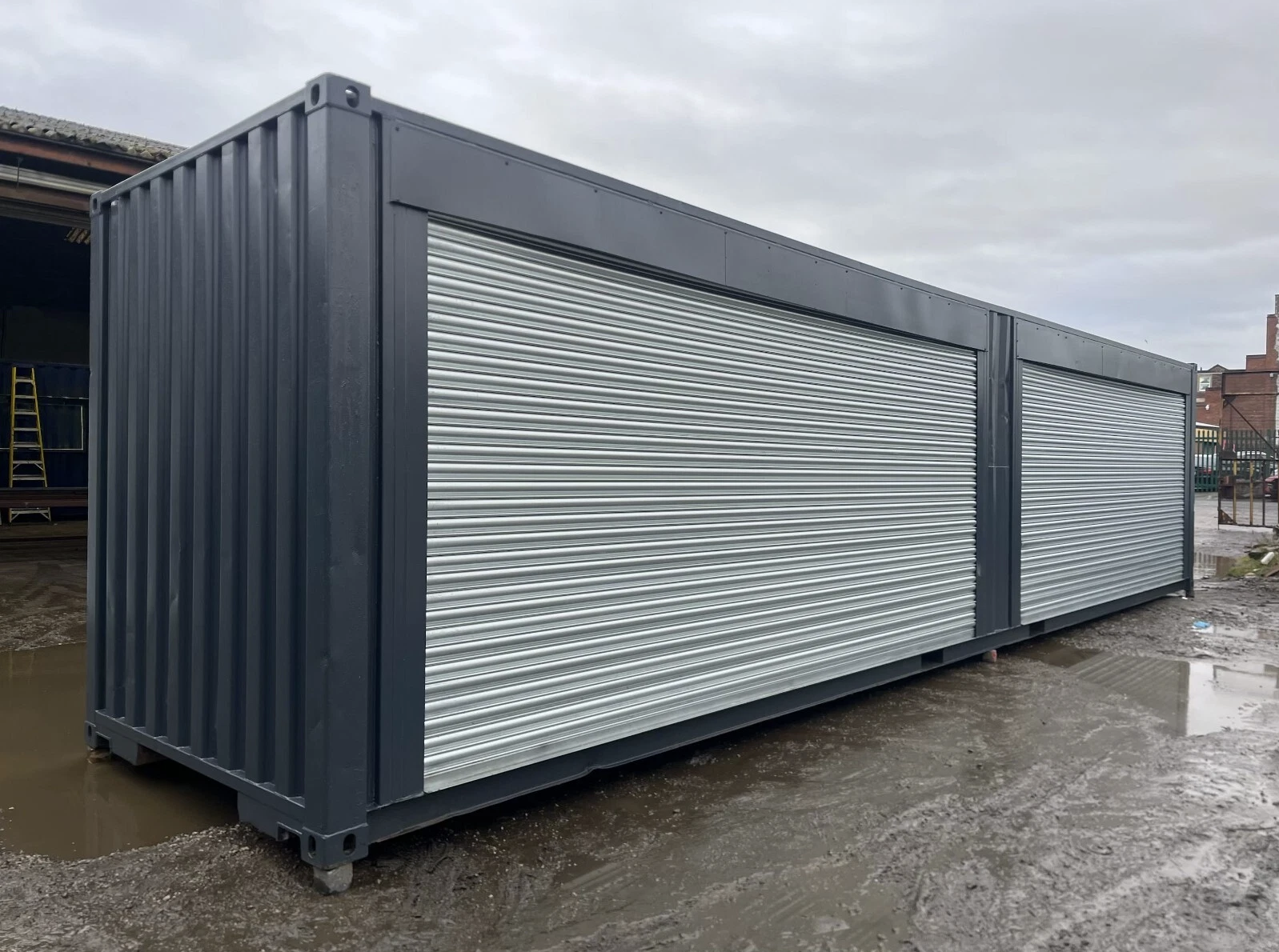 40ft x 8ft Roller Shutter Shipping Container – Heavy-Duty Steel Storage with Easy Access - Image 4