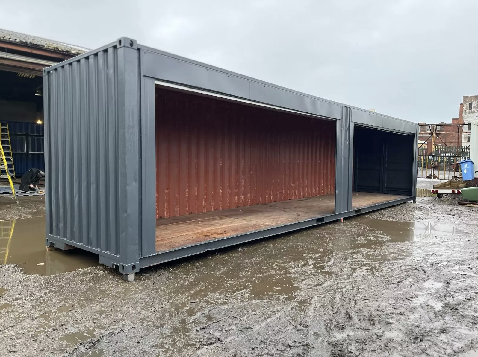 40ft x 8ft Roller Shutter Shipping Container – Heavy-Duty Steel Storage with Easy Access - Image 5