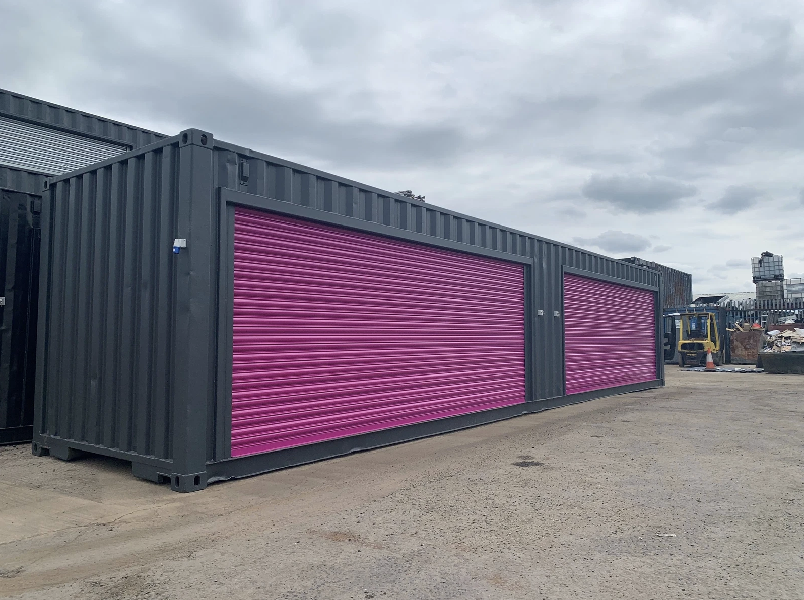 40ft x 8ft Roller Shutter Shipping Container – Heavy-Duty Steel Storage with Easy Access