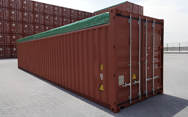 45ft Open Top Shipping Container – Heavy-Duty Steel Container for Oversized Cargo & Secure Storage