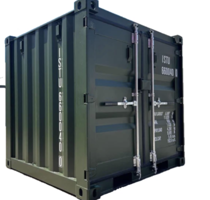 6ft x 6ft Compact Shipping Storage Container – Secure Steel Mini Storage Unit