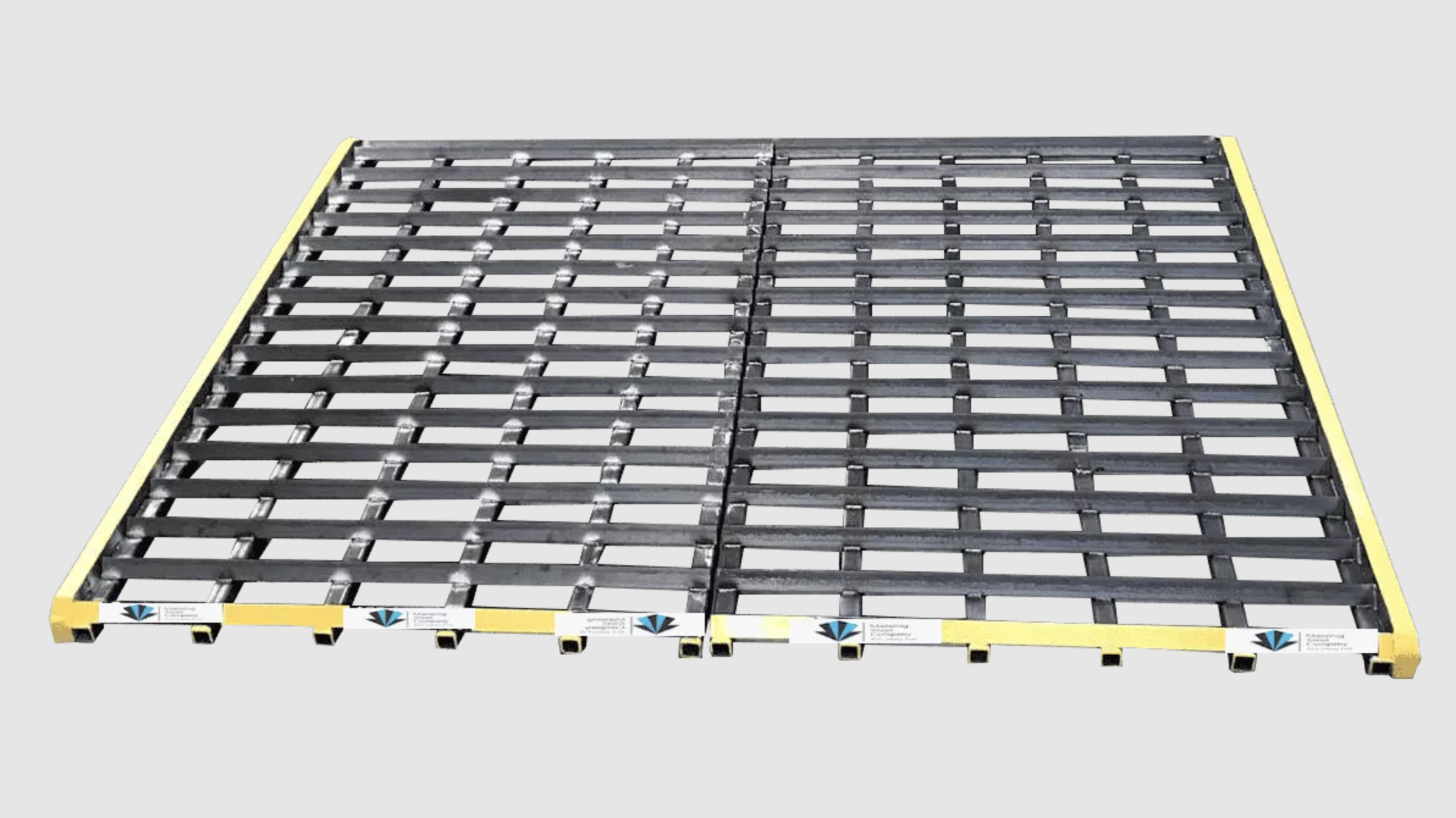 8ft x 10ft Rumble Plates – Heavy-Duty Steel Trackout Grates for Construction Site Access