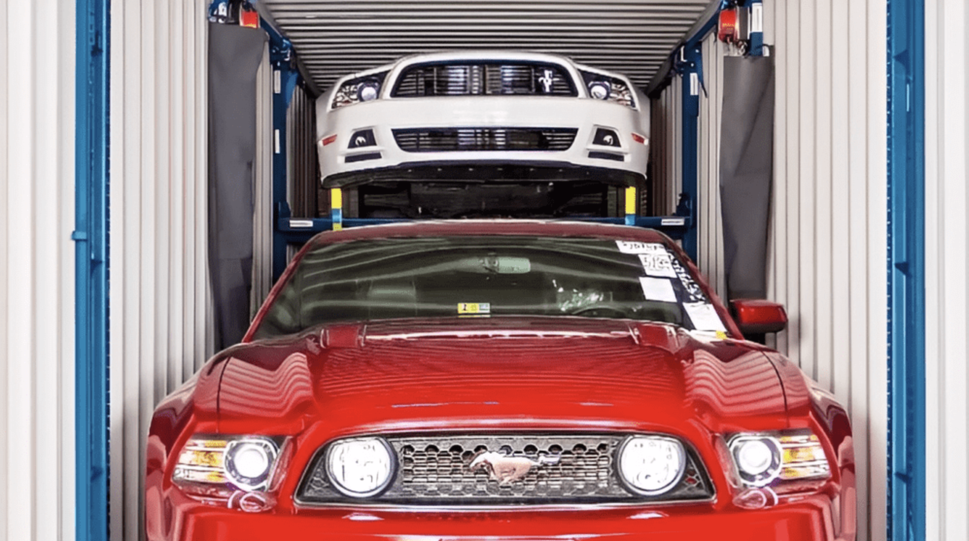 Heavy-Duty Car Rack – Modular Vehicle Storage & Transport System - Image 4