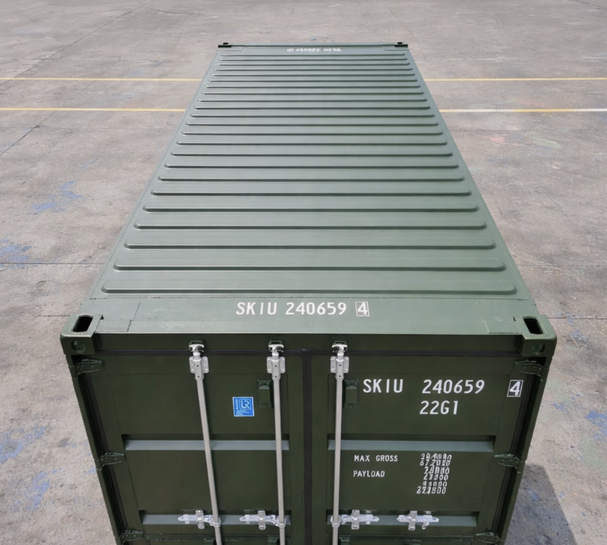 New 20ft One-Trip Shipping Container – Wind & Watertight Steel Storage Unit - Image 5