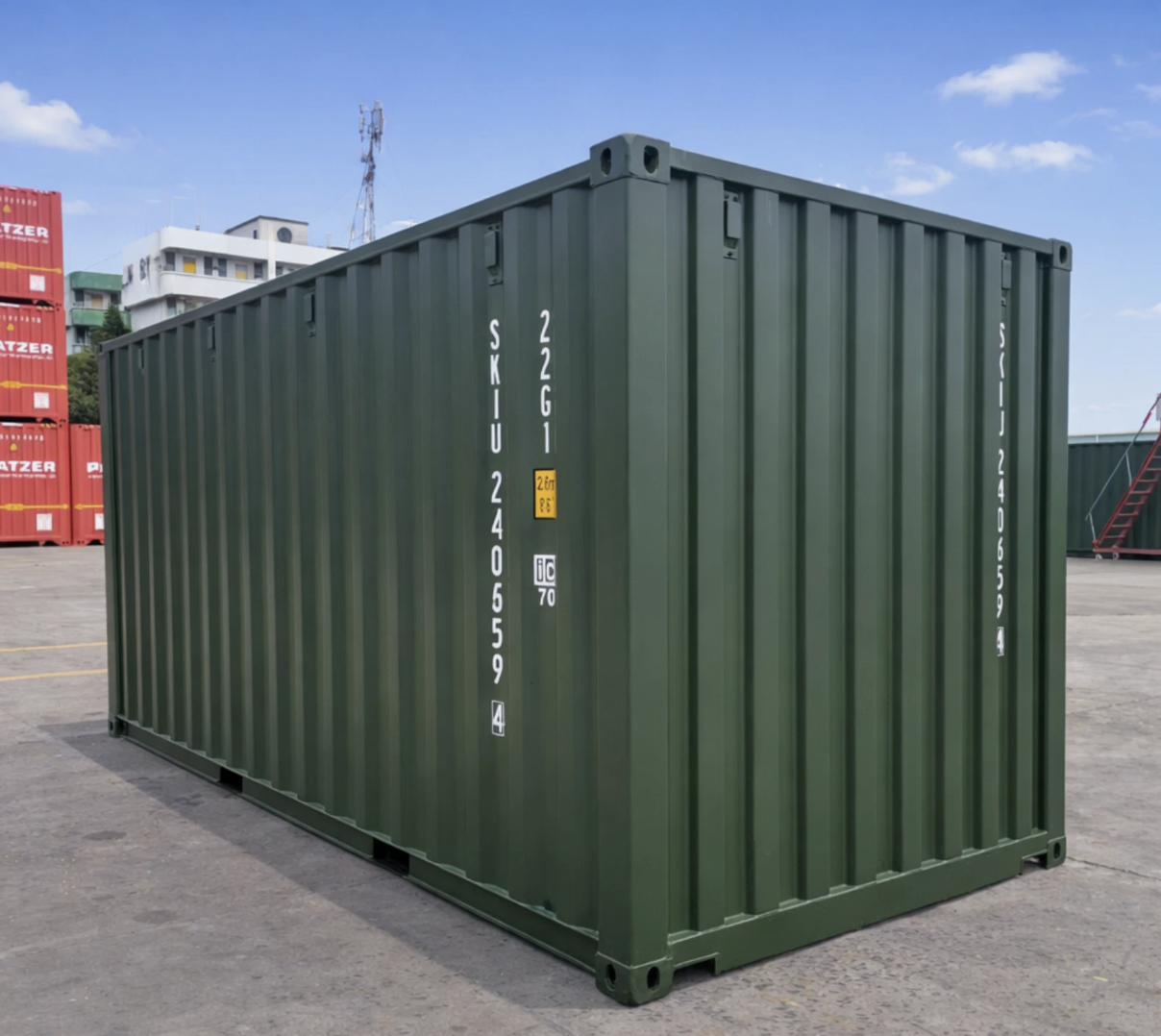 New 20ft One-Trip Shipping Container – Wind & Watertight Steel Storage Unit - Image 6