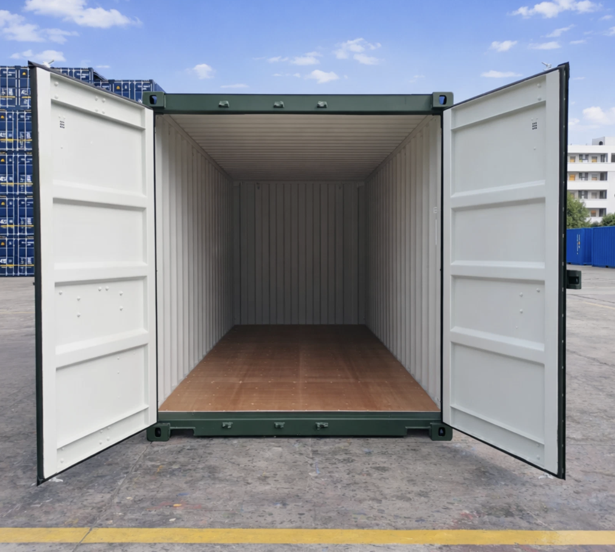 New 20ft One-Trip Shipping Container – Wind & Watertight Steel Storage Unit - Image 8