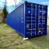 New 40ft High Cube Shipping Container – One Trip ISO Steel Storage Container