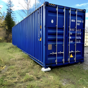 New 40ft High Cube Shipping Container – One Trip ISO Steel Storage Container