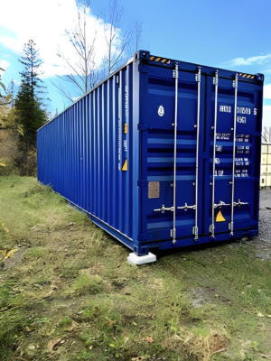 New 40ft High Cube Shipping Container – One Trip ISO Steel Storage Container