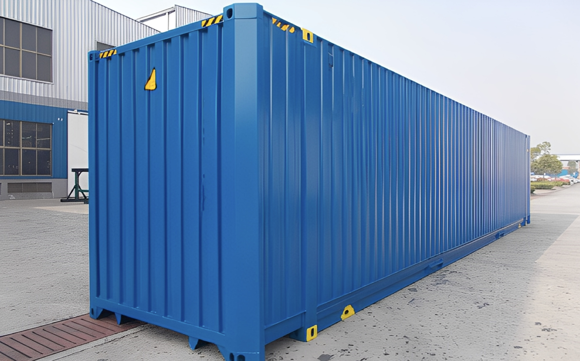 New 45ft High Cube Shipping Container – One-Trip, Extra-Tall Steel Storage & Cargo Container - Image 3