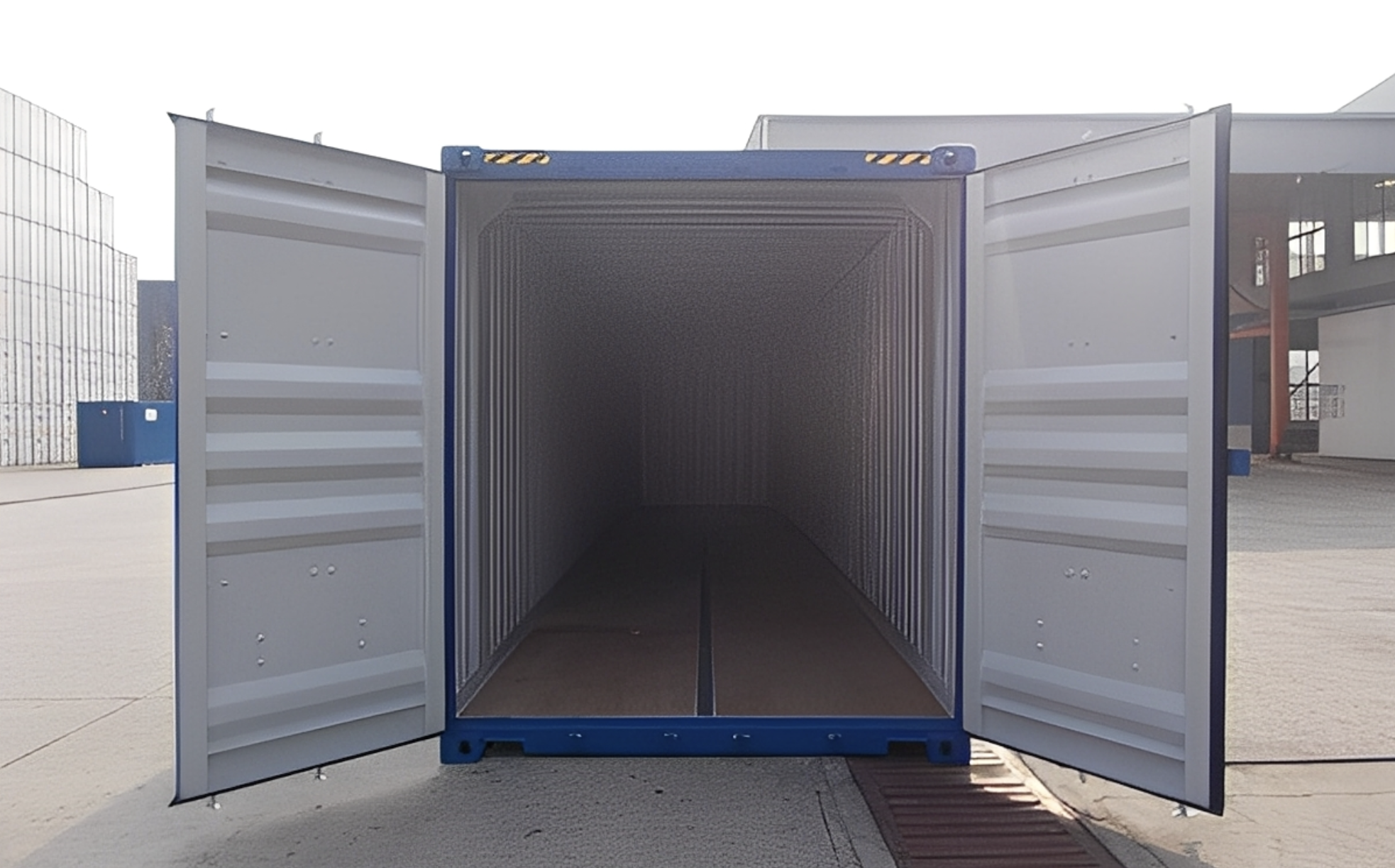 New 45ft High Cube Shipping Container – One-Trip, Extra-Tall Steel Storage & Cargo Container - Image 4