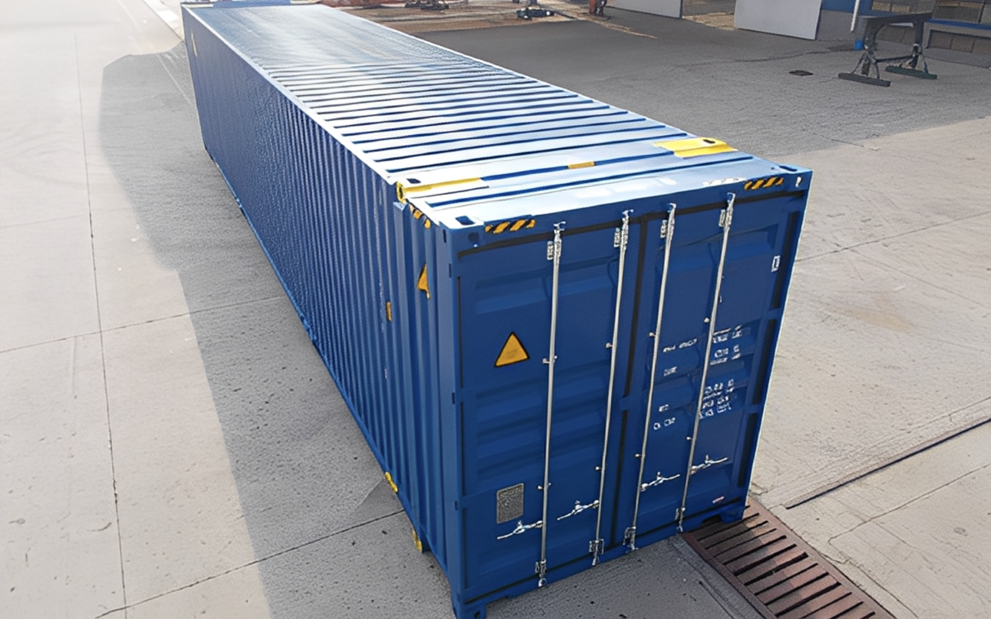 New 45ft High Cube Shipping Container – One-Trip, Extra-Tall Steel Storage & Cargo Container