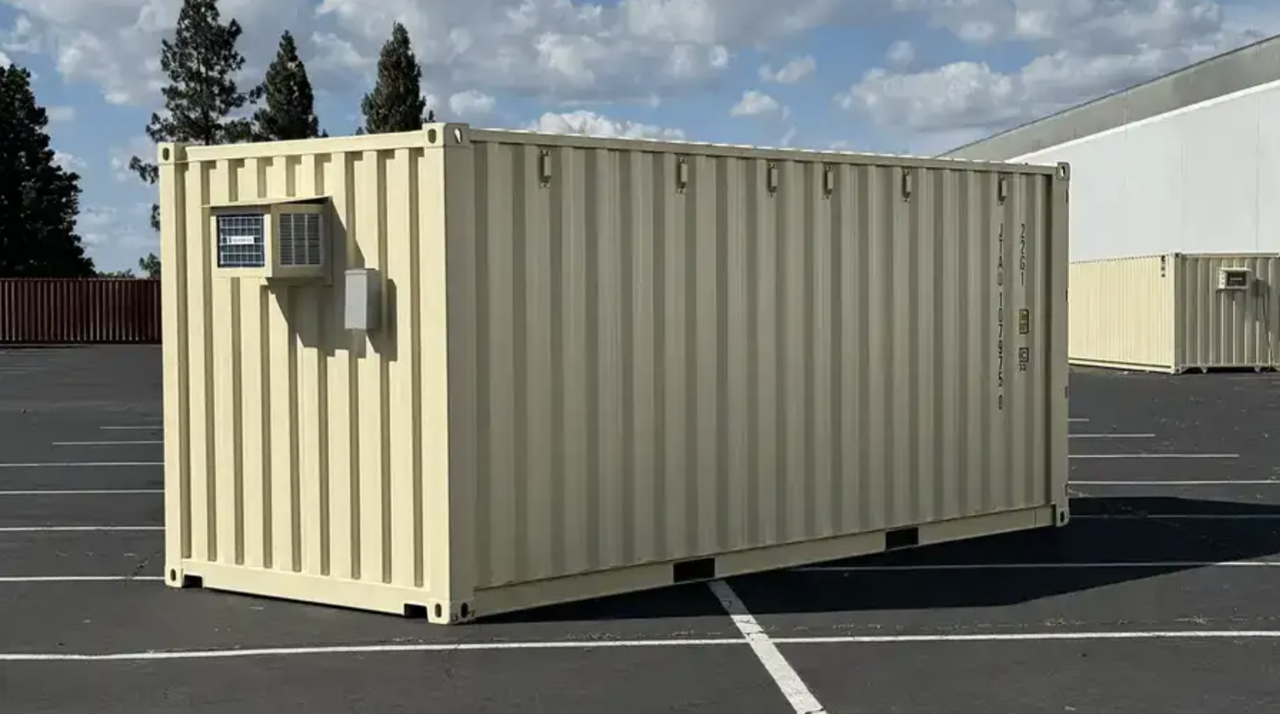 20ft Ground Level Office Container – Portable, Secure & Fully Equipped Onsite Workspace - Image 6