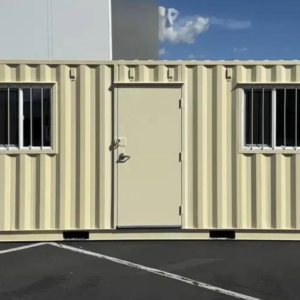 20ft Ground Level Office Container – Portable, Secure & Fully Equipped Onsite Workspace