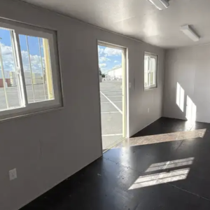 20ft Ground Level Office Container – Portable, Secure & Fully Equipped Onsite Workspace