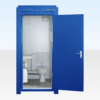 5ft x 4ft Single Mains Toilet Cabin – Blue Portable Site Toilet