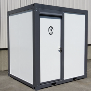Portable Restroom Bathroom Unit with Toilet, Shower & Sink – Mobile All-in-One Washroom