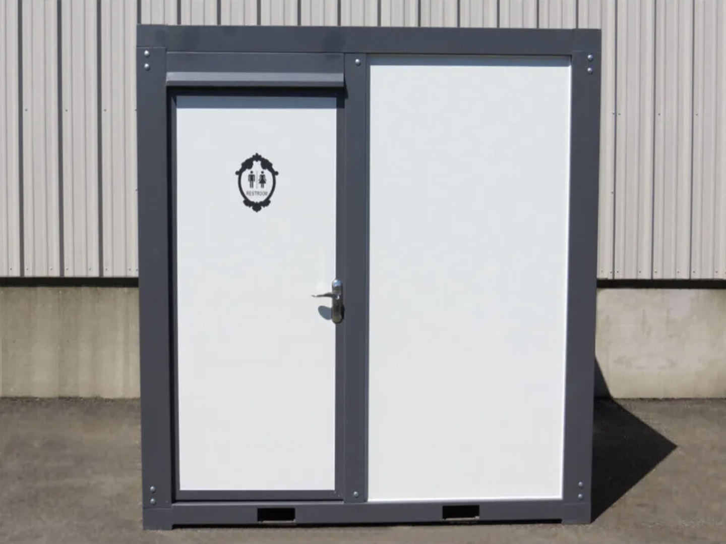 Portable Restroom Bathroom Unit with Toilet, Shower & Sink – Mobile All-in-One Washroom - Image 3