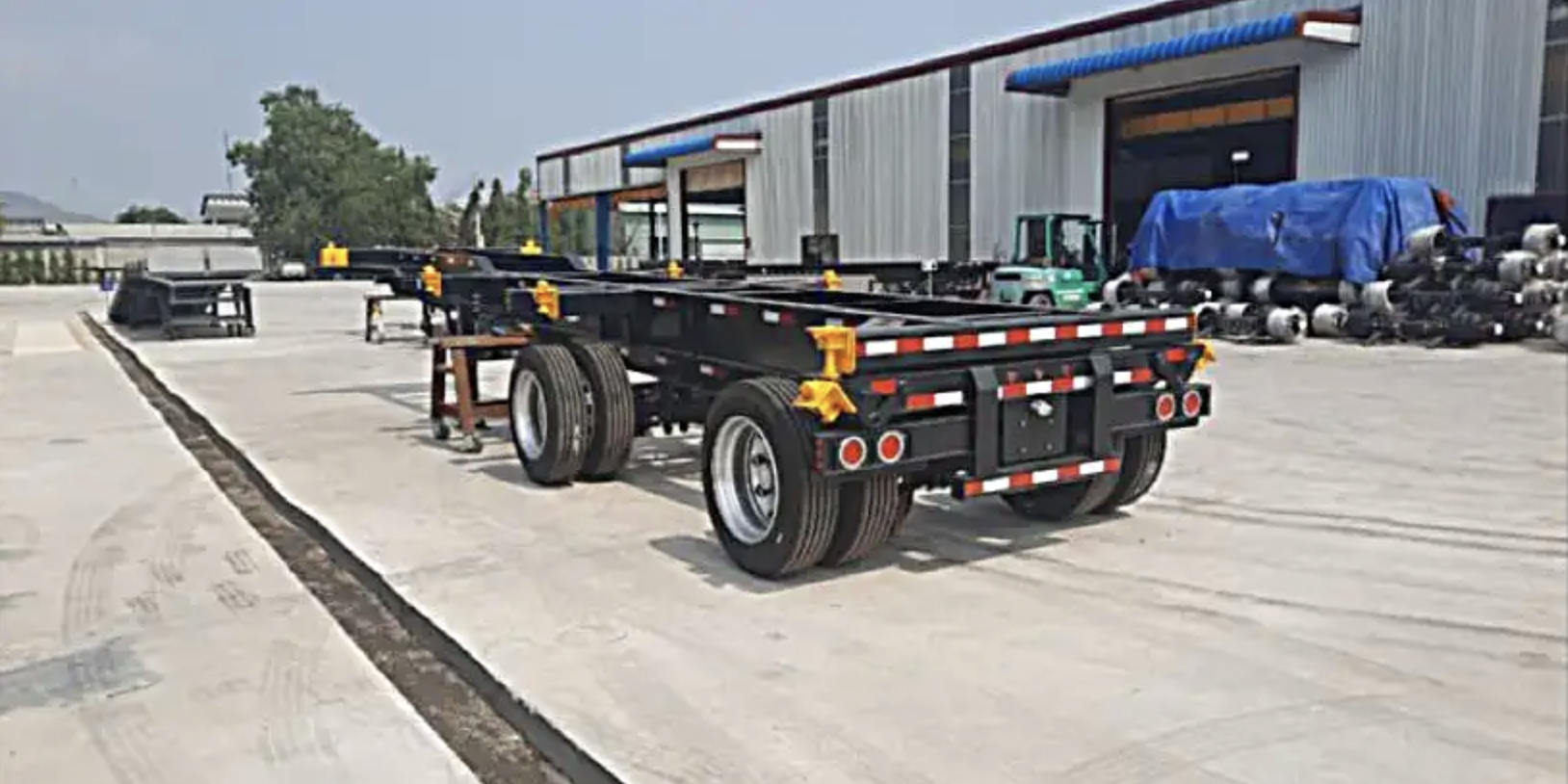 20–40 Ft Spread-Axle Slider Container Chassis - Image 5